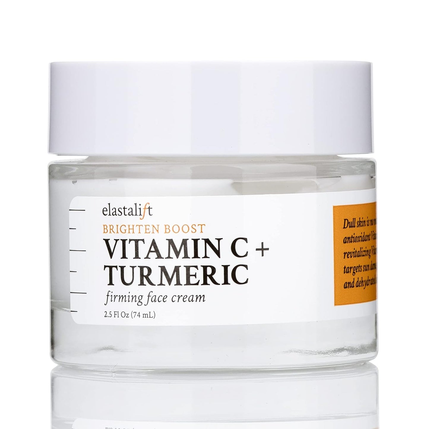 Elastalift Vitamin C Firming Face Cream Moisturizer Skin Care Facial Lotion, Potent Vitamin C Gel Cream For Face Targets Dry Skin, Age Spots, Wrinkles, Hyperpigmentation, & Sun Damaged Skin, 2 Fl Oz