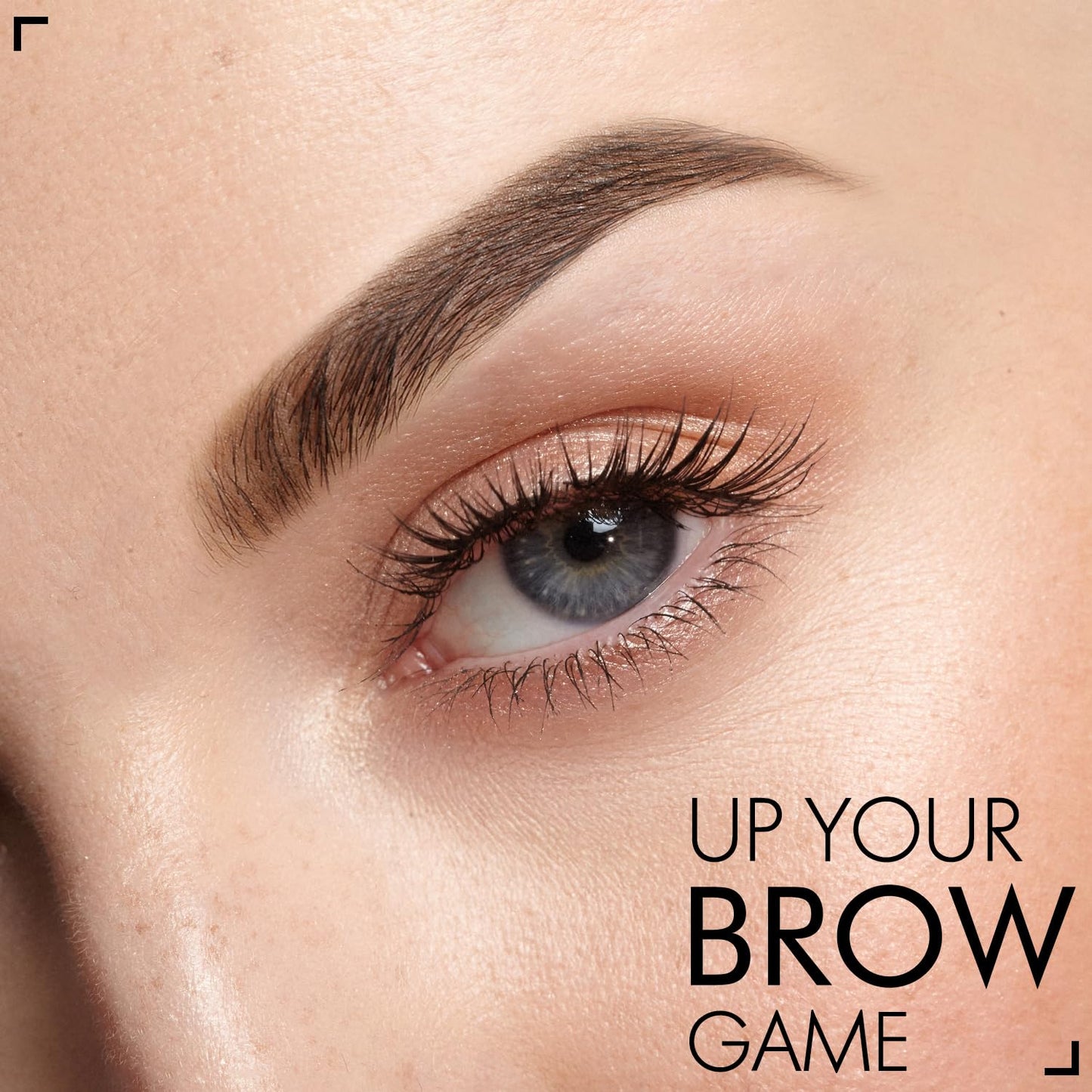 iMethod Eyebrow Stamp and Eyebrow Stencil Kit - Brow Stamp Kit, Eye Brow Stamping Kit, Brow Stencil and Stamp Kit, Brow Trio Eyebrow Kit, Perfect Bushy Eyebrows, Light Brown