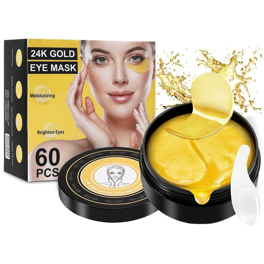 Under Eye Patches for Puffy Eyes and Dark Circles,60 Pcs Collagen Under Eye Mask Skin Care Products,Snail Mucin Eye Patches,Wrinkle Patches,Moisturise and Reduce Eye Lines To Revitalise You