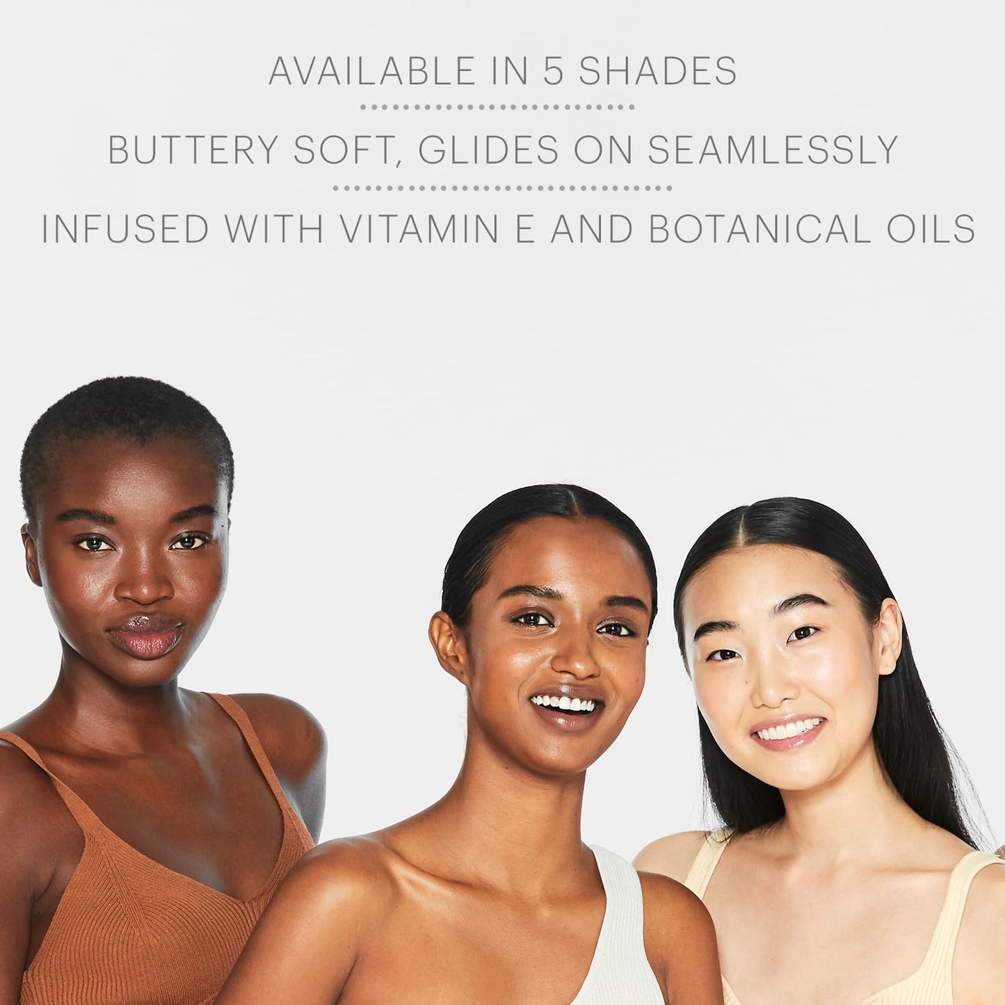 Glo Skin Beauty Cream Blush Stick (Hush) | 3-in-1 Multitasking Long-Wear Cheek, Lips + Lids Stick | Packed with Skincare Benefits