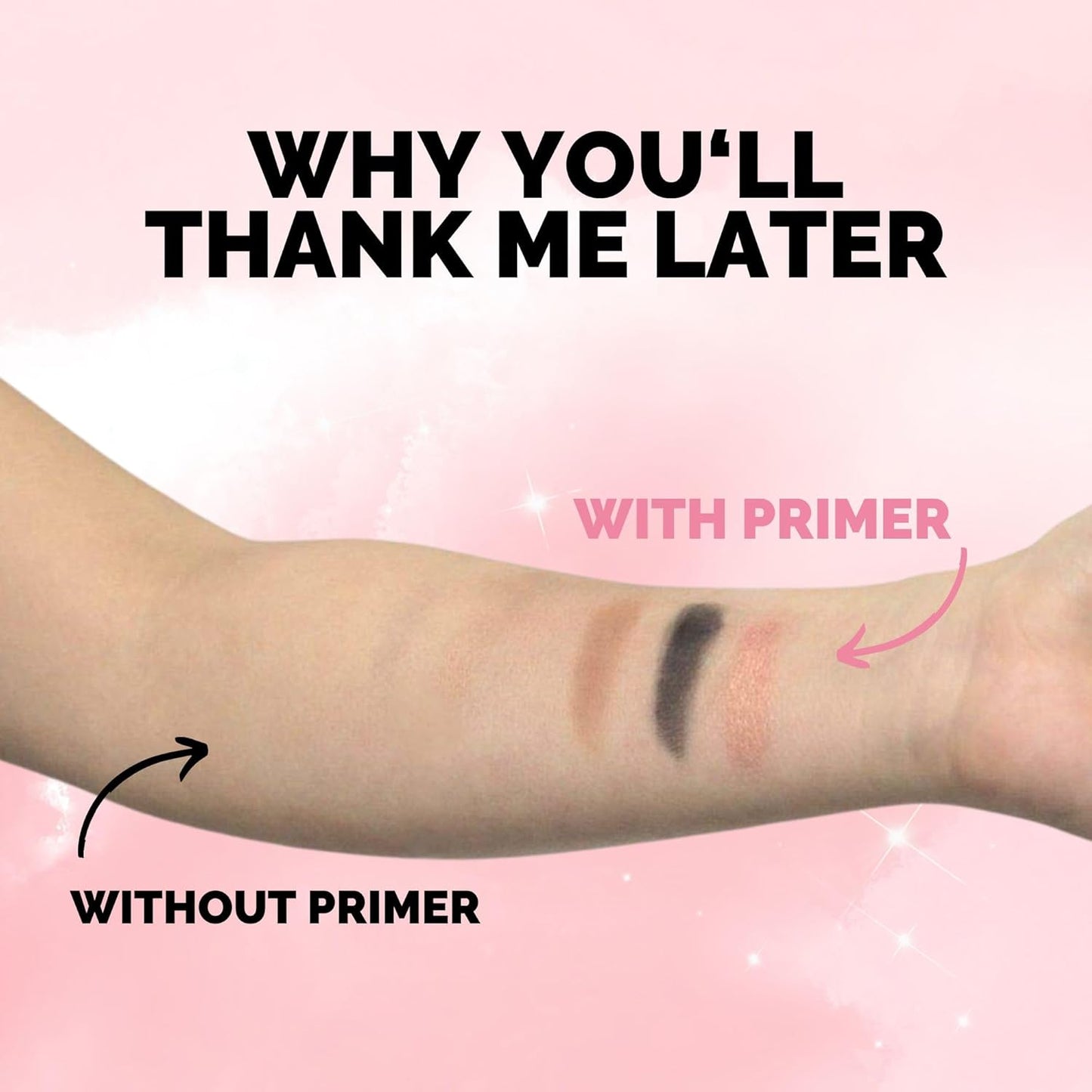 Elizabeth Mott Thank Me Later Eye Primer - Long-Lasting, Eyeshadow Primer Base for Oily Lids & Crease-Free Wear - Smudge-Proof, Lightweight, Cruelty-Free - 10g