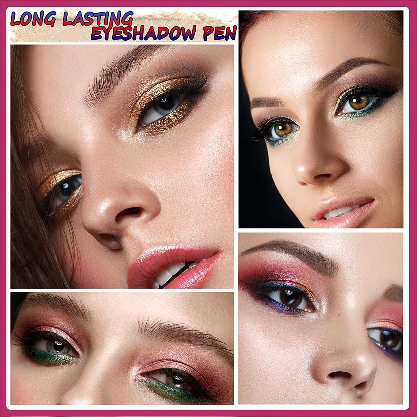 Brown Matte Eyeshadow Pencil, Waterproof Long Lasting Eye Shadow, High Pigment Hypoallergenic Highlighter Stick - Create Multi-Dimensional Eyes Look (17# Cocoa Matte)