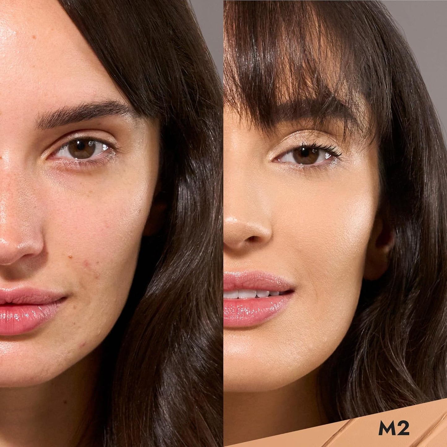 COVER FX Total Cover Cream Foundation - Shade M2 - Buildable Coverage - Natural Finish - Oil-Free - Sweat-Proof