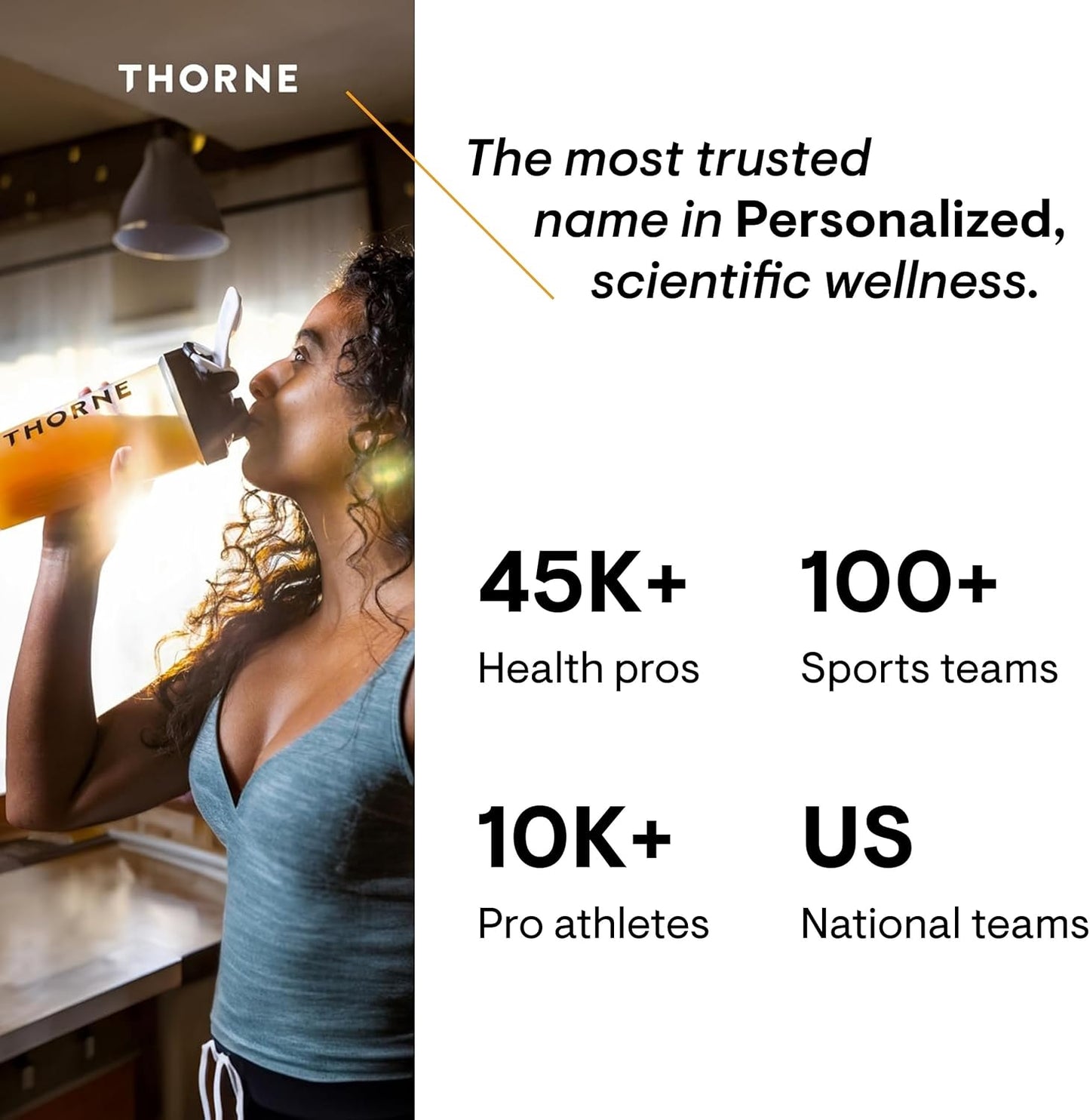 THORNE - Daily Electrolytes - Zero Sugar & Low-Calorie Electrolyte Drink Mix - Naturally Flavored & Sweetened - NSF Certified for Sport - Mango Limeade - 30 Stick Packs