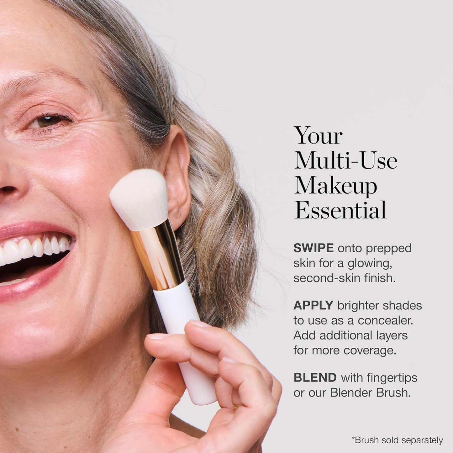 Ogee Sculpted Complexion Foundation Stick (Banyan 2.75W - Medium Light, Golden Undertones) Full Coverage Foundation Makeup - Instantly Balance & Even Complexion - 70% Organic Ingredients