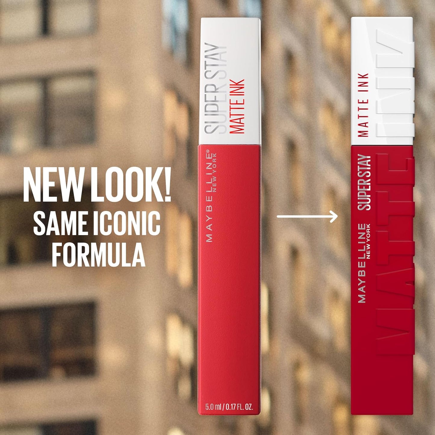 MAYBELLINE Super Stay Matte Ink Liquid Lipstick Makeup, Long Lasting High Impact Color, Up to 16H Wear, Champion (Intense Cool Brown)