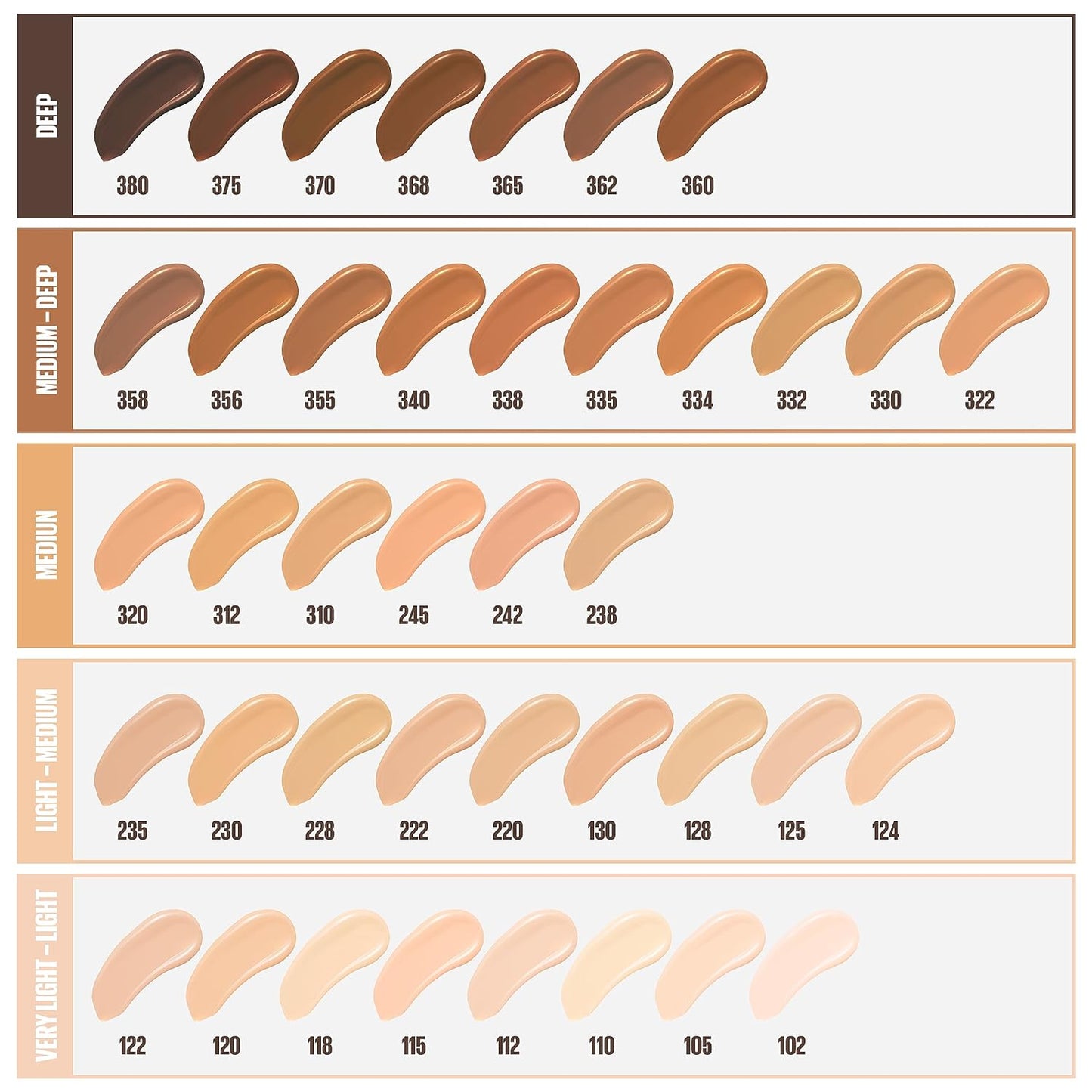 Maybelline New York Fit Me Matte Plus Pore Less Foundation, Spicy Brown, 1 Fluid Ounce
