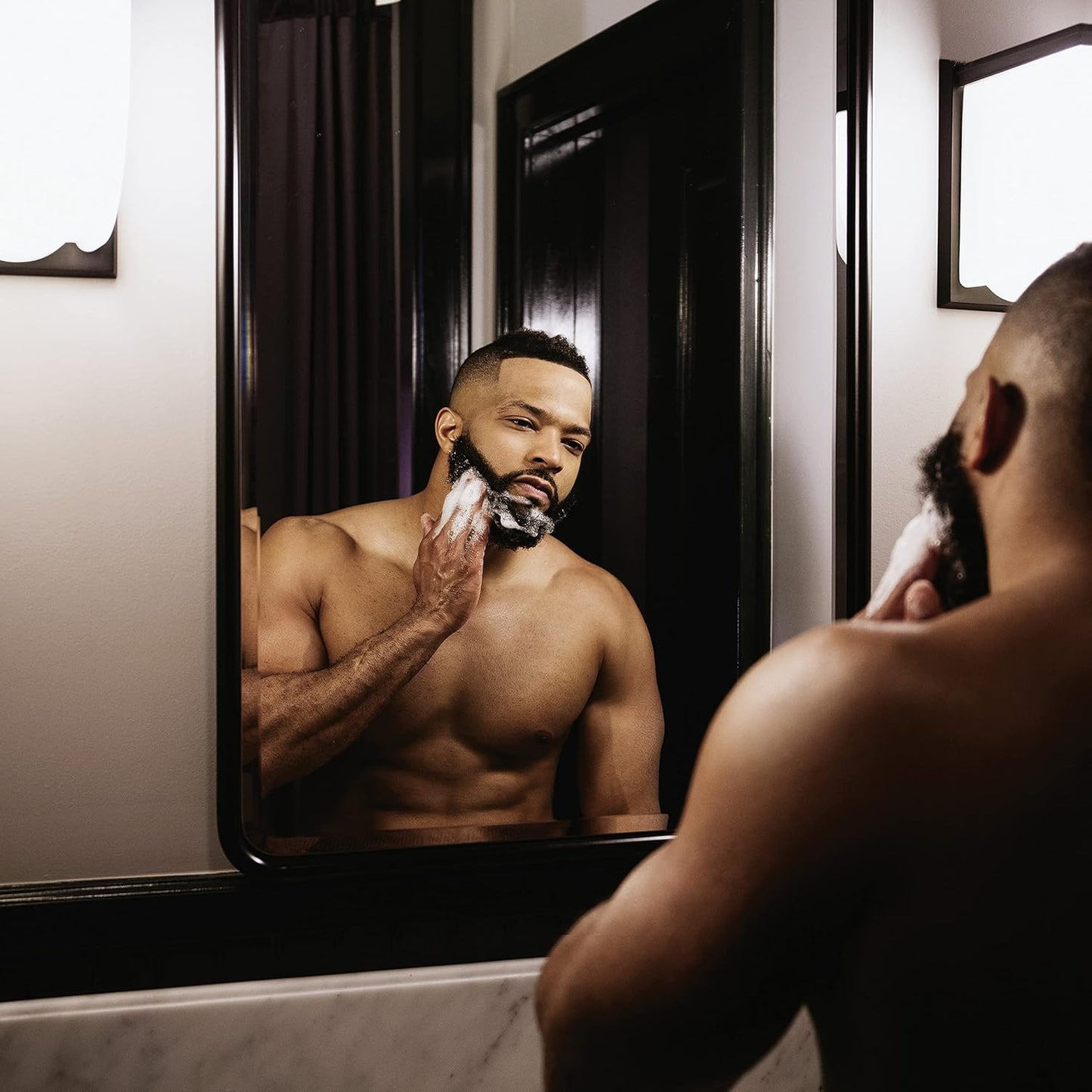 SheaMoisture Beard Wash for Full Beards - Maracuja Oil & Shea Butter to Deep Clean and Refresh - 6 oz