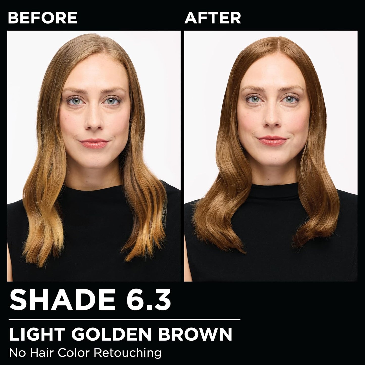 Garnier Hair Color Olia Ammonia-Free Brilliant Color Oil-Rich Permanent Hair Dye, 6.3 Light Golden Brown, 1 Count (Packaging May Vary)