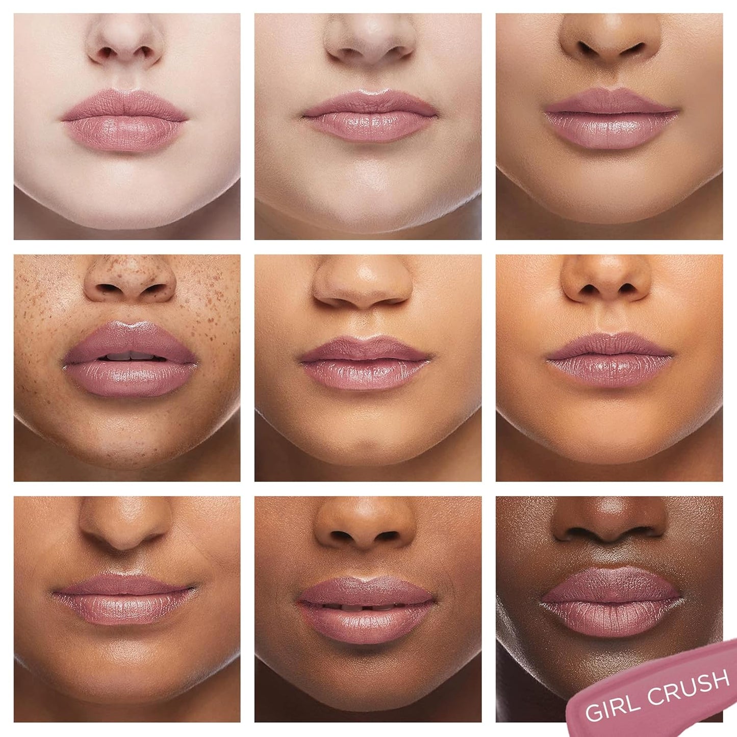 Pure Cosmetics Pure Illumination Lip Gloss - LED-lit Applicator w/Side Mirror - Non-Sticky, Moisturizing & Hydrating Lip Glosses - Soothes & Heals Dried Chapped Lips (Girl Crush)