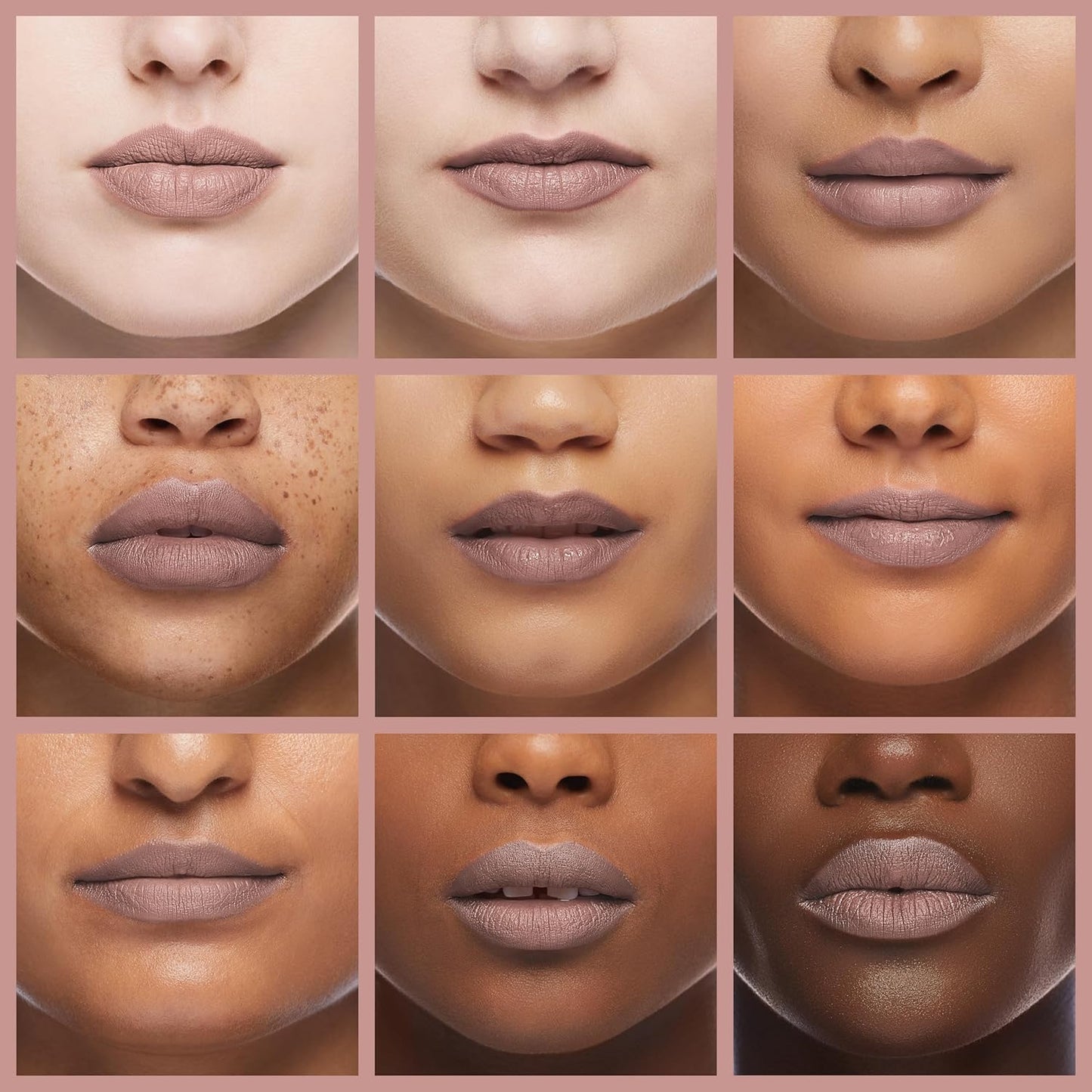 Oulac Matte Liquid Pink Lipstick for Women, Pink Nude Long Lasting Lipstick, Waterproof Lip Stain, No Transfer, Creamy High Pigmented Formula with Vitamin E, Vegan & Cruelty-Free M19